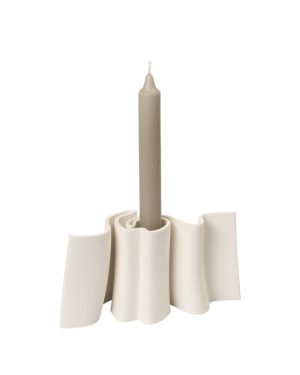 Dedali Candle Holder - Off White