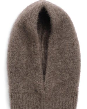 Kajsa Chunky Balaclava Brown One Size