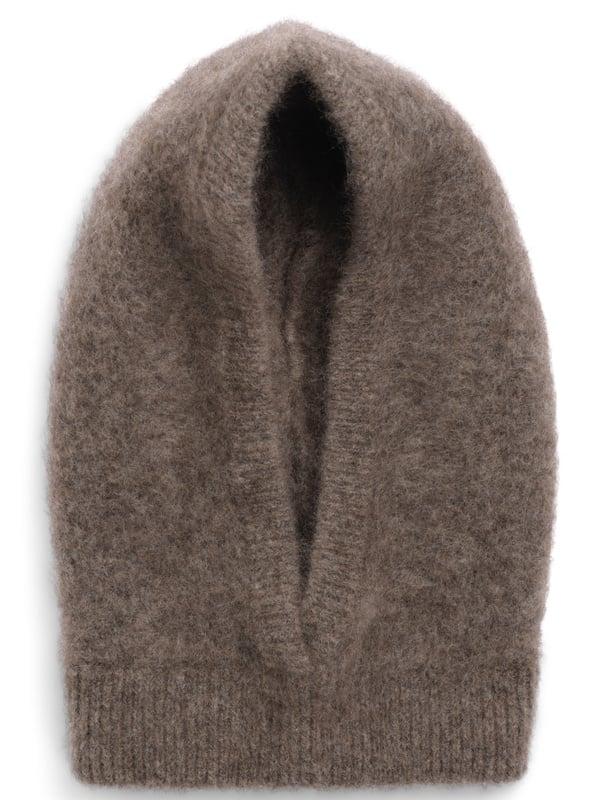 Kajsa Chunky Balaclava Brown One Size