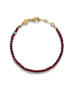 Tan Line Bracelet - Deep Burgundy