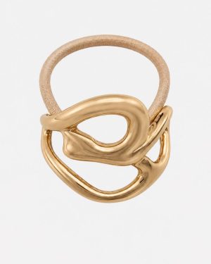 Flow Hair Tie Beige