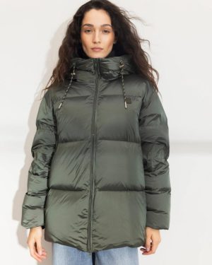 Saga Down Jacket Olive