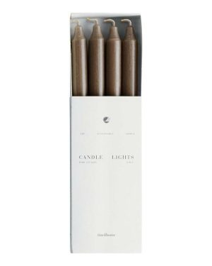 Candle Stearin Box 8 pcs Hazel