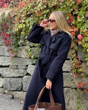 Yua Coat Navy