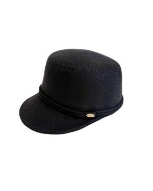 Iben Hatt Med Brem Sort