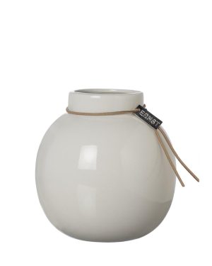 Vase Stoneware White
