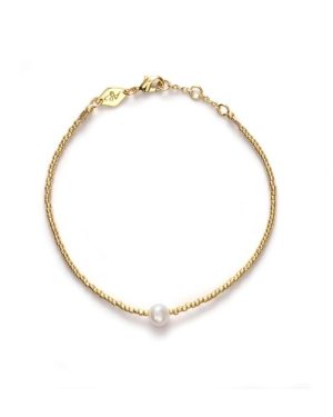 Pearly Bracelet - Gold