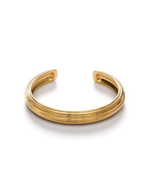 Golden Deco Bangle - Gold