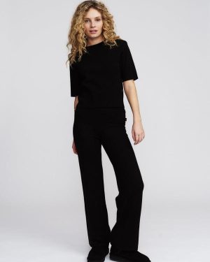 Anny Merino Tee Black