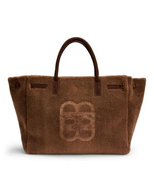 Lykke Shearling Bag Brown