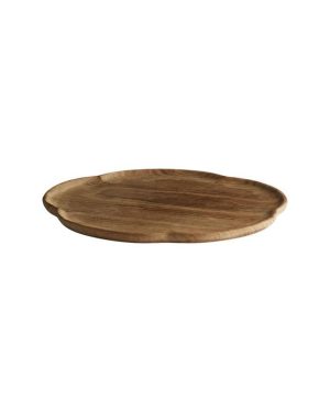 Bunga Plate - Teak