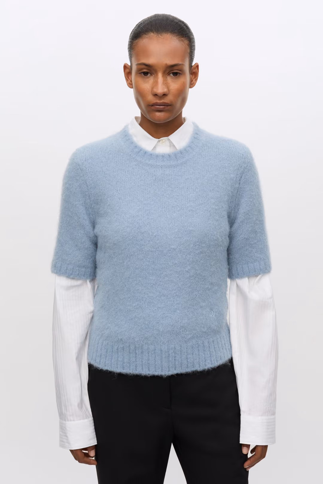 SAJEANNE TOP 15425 Dusty Blue