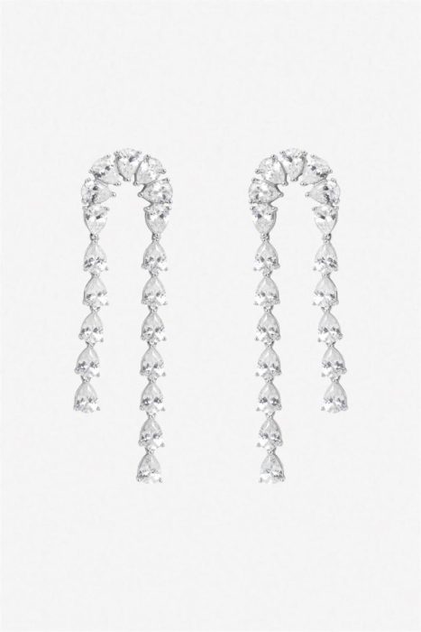 The Arc Earrings Silver