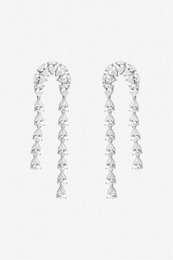 The Arc Earrings Silver