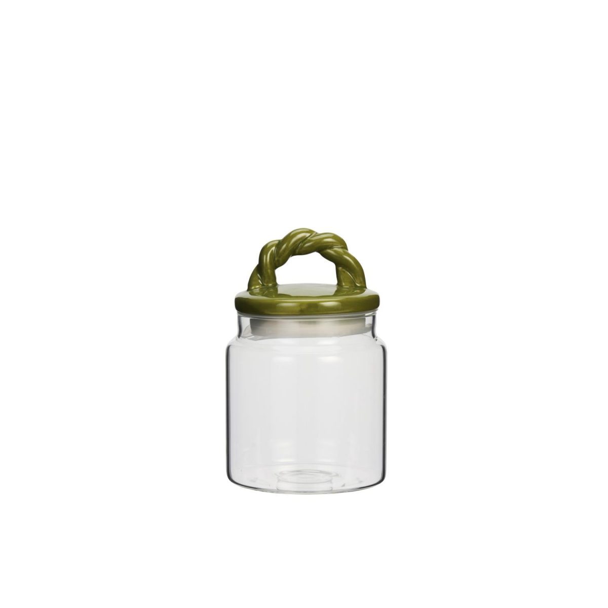Glass jar w/ ceramic lid