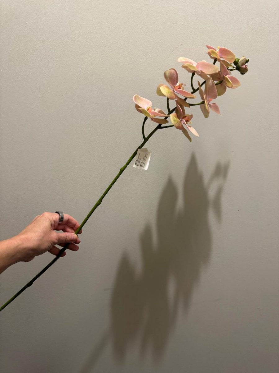 Kunstig rosa Phalaenopsis 75 cm