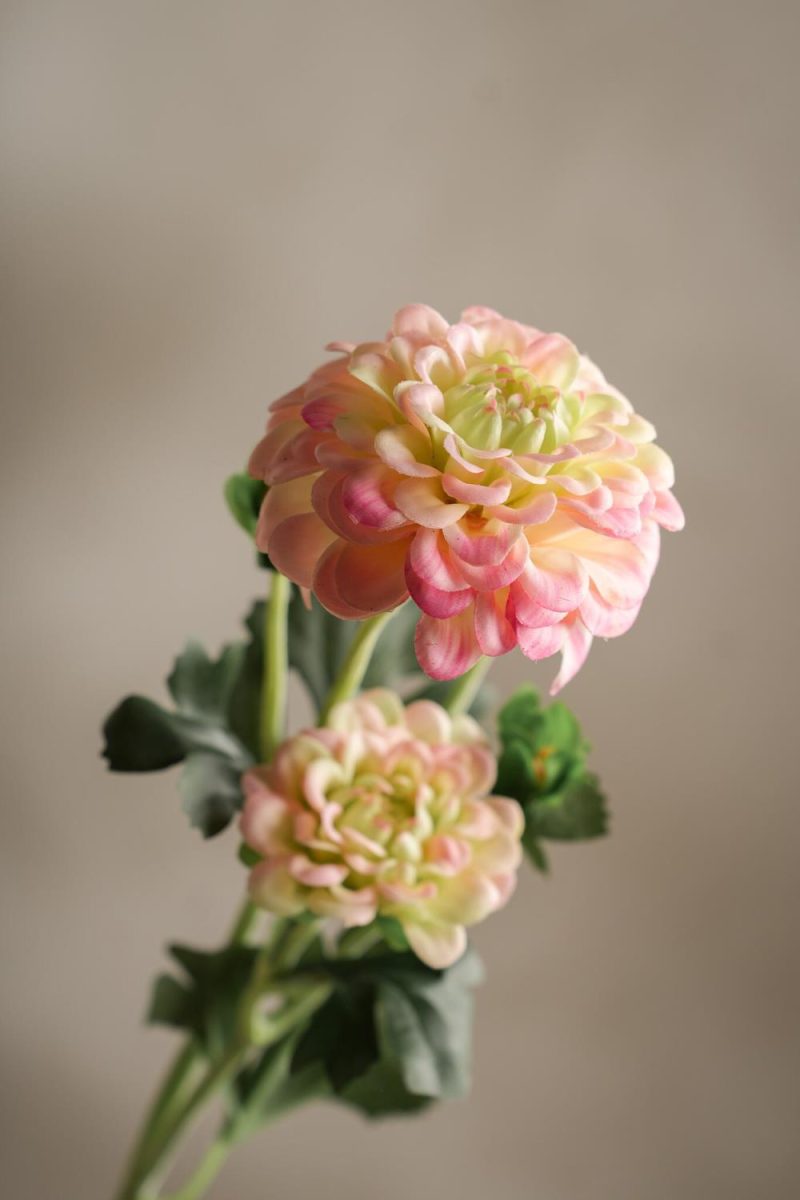 Kunstig rosa Chrysanthemum 52 cm
