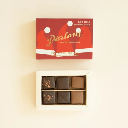 Chocolate Covered Caramel WINTER EDITION 6 Pieces