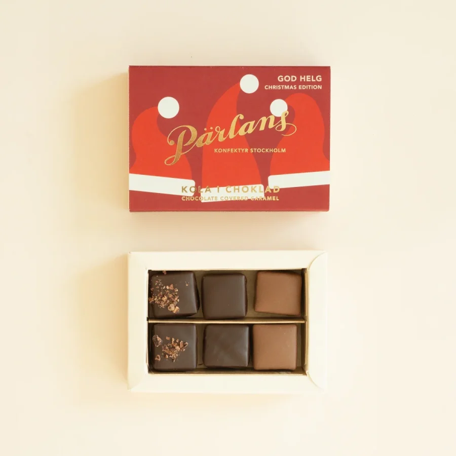 Chocolate Covered Caramel WINTER EDITION 6 Pieces