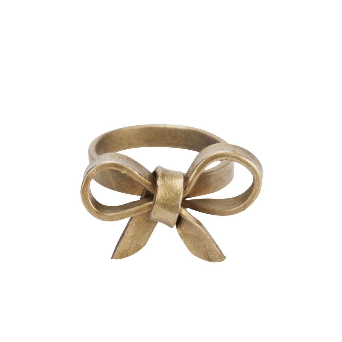 Napkin Ringw/Bow Brass