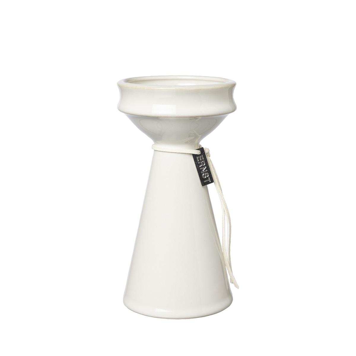 Vase d8,5 h16 naturalwhite