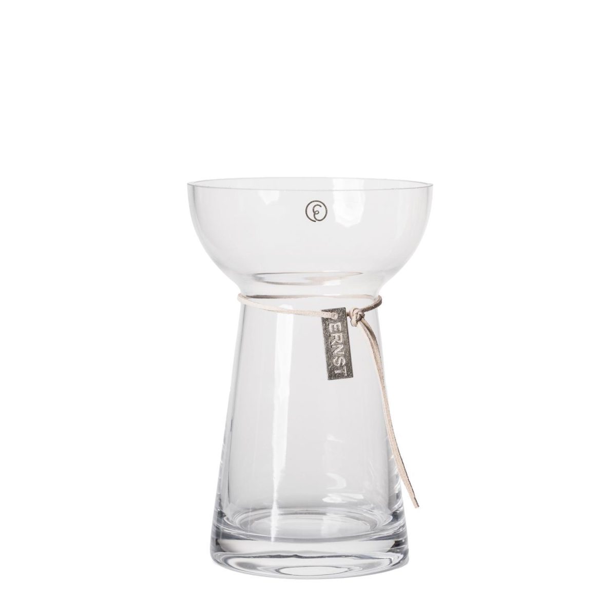 Glass Vase D9,4 H14,5 Cm