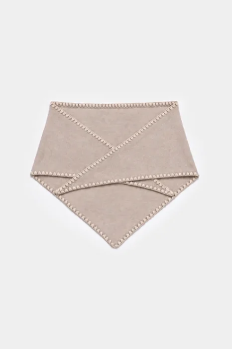 Mina Stitched Merino Scarf