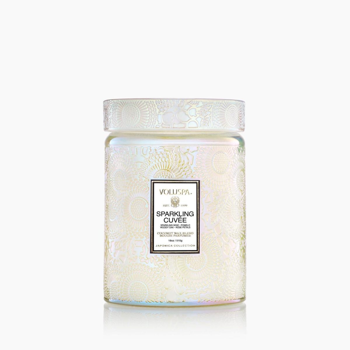 Large Glass Jar Sparkling Cuvee