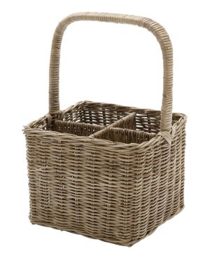 Vinkorg 4 flasker