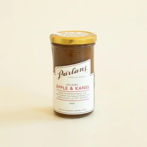 Caramel Sauce Apple & Cinnamon Glass Jar