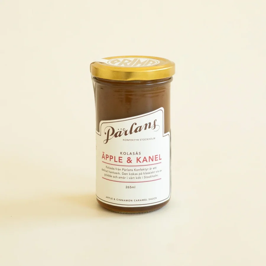 Caramel Sauce Apple & Cinnamon Glass Jar