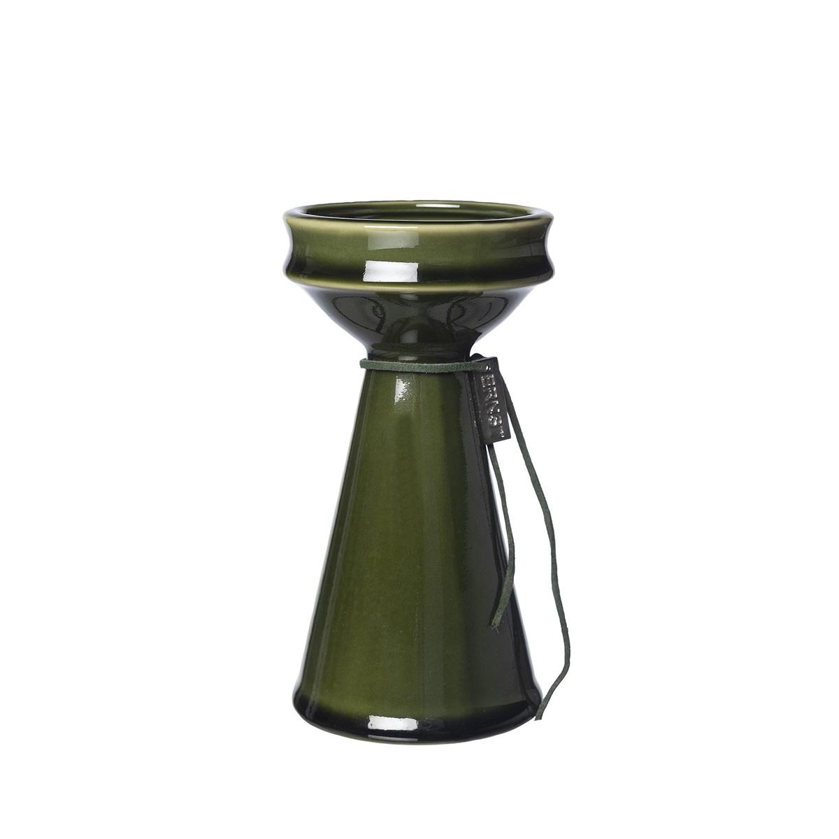 Vase D8,5 H16 Darkgreen